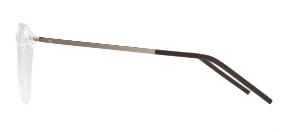 BENX PREMIUM BXPRM 1740-01 Optik Genç Erkek,Kadın,Unisex Yuvarlak Çerçeveli Grilamid (TR90) - 3