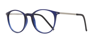 BENX PREMIUM BXPRM 1740-118 Optik Genç Erkek,Kadın,Unisex Yuvarlak Çerçeveli Grilamid (TR90) - BENX PREMIUM (1)