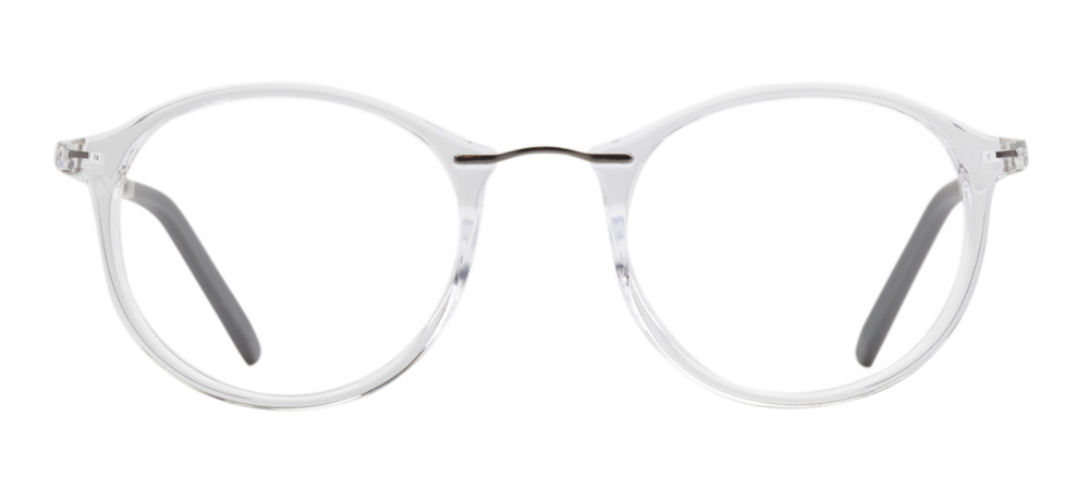 BENX PREMIUM BXPRM 1742-01 Optik Genç Kadın Oval Çerçeveli Grilamid (TR90) - 1