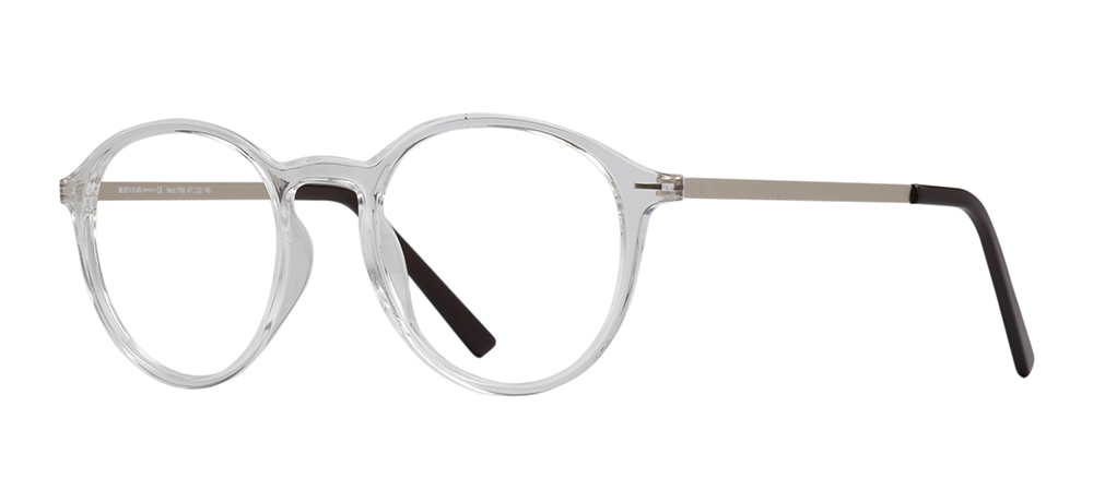 BENX PREMIUM BXPRM 1766-01 Optik Genç Erkek,Kadın,Unisex Oval Çerçeveli Grilamid (TR90) - 2