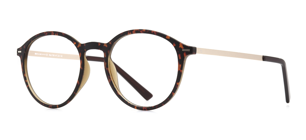 BENX PREMIUM BXPRM 1766-DM01 Optik Genç Erkek,Kadın,Unisex Oval Çerçeveli Grilamid (TR90) - 2