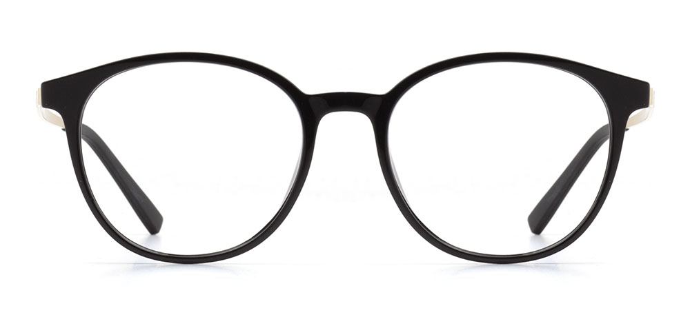 BENX PREMIUM BXPRM 1790-06 Optik Genç Erkek,Kadın,Unisex Yuvarlak Çerçeveli Grilamid (TR90) - 1