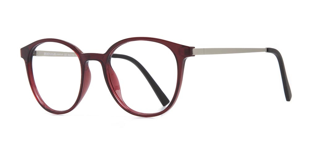 BENX PREMIUM BXPRM 1790-240 Optik Genç Erkek,Kadın,Unisex Yuvarlak Çerçeveli Grilamid (TR90) - 2