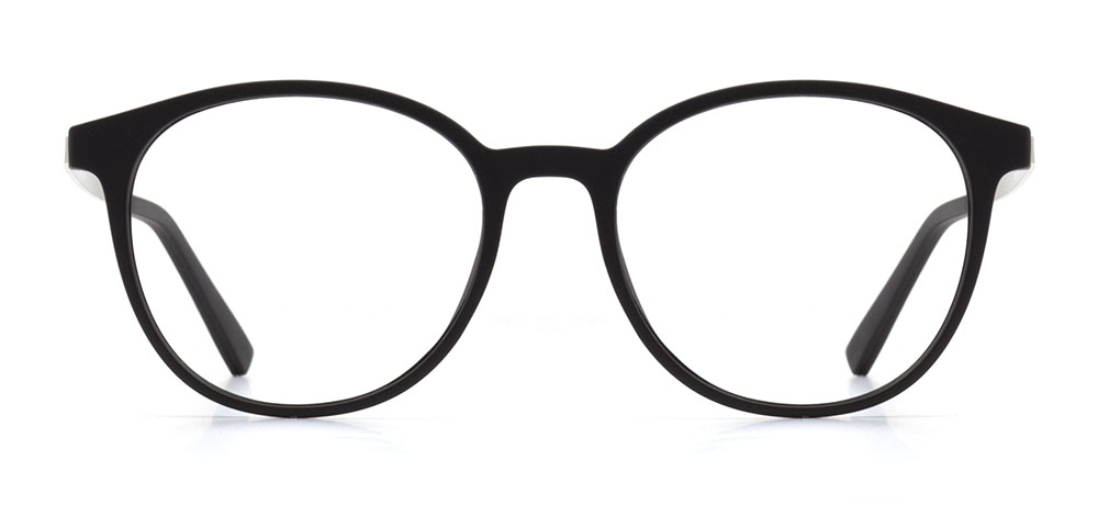 BENX PREMIUM BXPRM 1790-M06 Optik Genç Erkek,Kadın,Unisex Yuvarlak Çerçeveli Grilamid (TR90) - 1