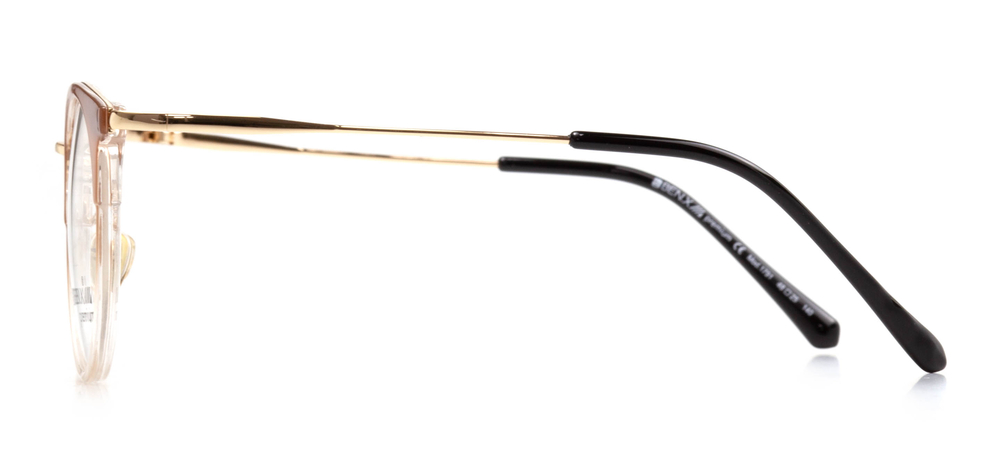 BENX PREMIUM BXPRM 1791-C.06 Optik Genç Kadın Yuvarlak Çerçeveli Grilamid (TR90) - 3