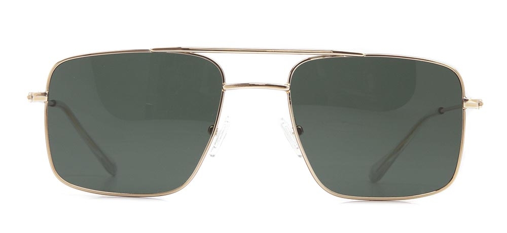 BENX SUNGLASSES BXGÜNŞ 8002.56-C.03 Güneş Genç Erkek Köşeli Çerçeveli Metal Polarize - 1