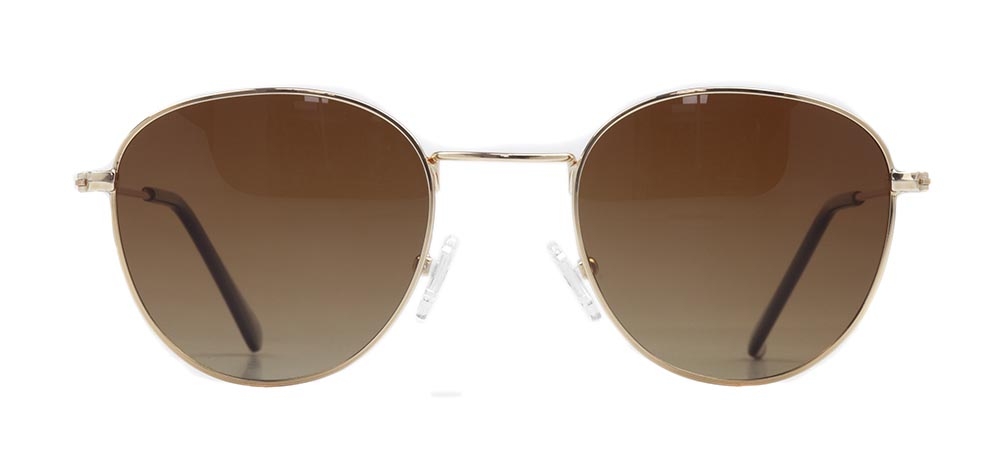 BENX SUNGLASSES BXGÜNŞ 8004.49-C.14 Güneş Genç Kadın Oval Çerçeveli Metal UV400,Polarize - 1