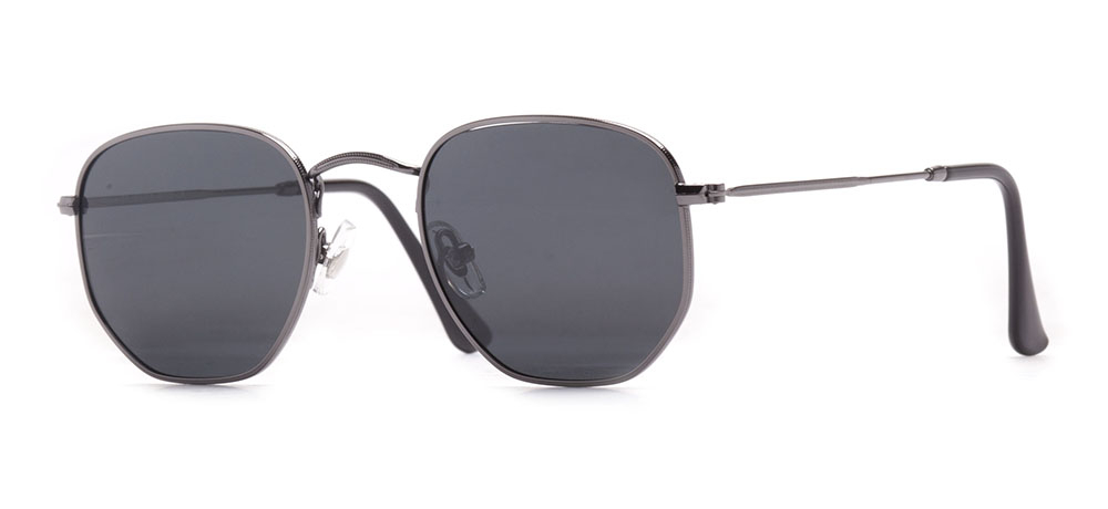 BENX SUNGLASSES BXGÜNŞ 8005.48-C.02 Güneş Genç Erkek,Kadın,Unisex Köşeli Çerçeveli Metal Polarize - 2