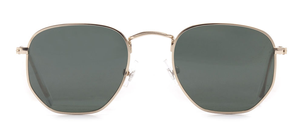 BENX SUNGLASSES BXGÜNŞ 8005.48-C.03 Güneş Genç Erkek,Kadın,Unisex Köşeli Çerçeveli Metal Polarize - 1