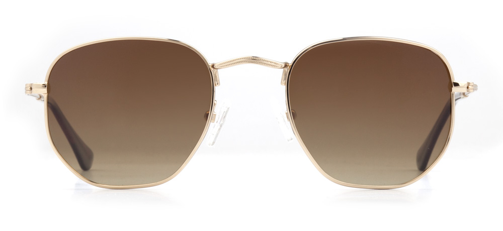 BENX SUNGLASSES BXGÜNŞ 8005.48-C.14 Güneş Genç Erkek,Kadın,Unisex Köşeli Çerçeveli Metal Polarize - 1