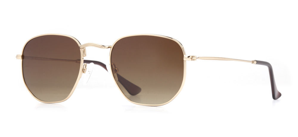 BENX SUNGLASSES BXGÜNŞ 8005.48-C.14 Güneş Genç Erkek,Kadın,Unisex Köşeli Çerçeveli Metal Polarize - 2