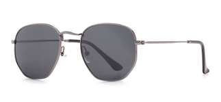 BENX SUNGLASSES BXGÜNŞ 8005.50-C.02 Güneş Genç Erkek,Kadın,Unisex Köşeli Çerçeveli Metal Polarize - BENX SUNGLASSES (1)