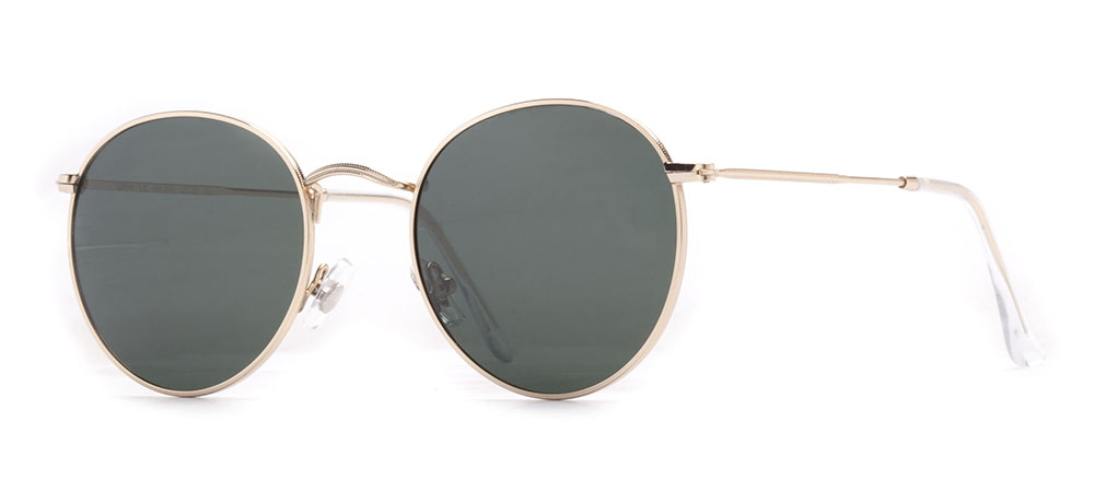 BENX SUNGLASSES BXGÜNŞ 8006.52-C.03 Güneş Genç Erkek,Kadın,Unisex Yuvarlak Çerçeveli Metal Polarize - 2