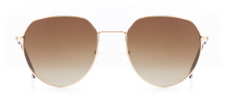 BENX SUNGLASSES BXGÜNŞ 8009.51-C.14 Güneş Genç Kadın Geometrik Çerçeveli Metal Polarize 