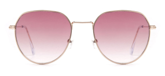 BENX SUNGLASSES BXGÜNŞ 8009.51-C.16 AC Güneş Genç Kadın Geometrik Çerçeveli Metal UV400 