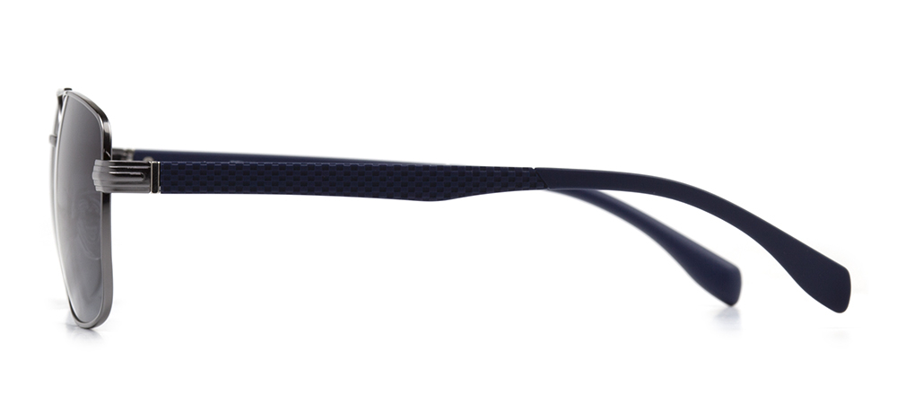 BENX SUNGLASSES BXGÜNŞ 8034.57-C.32 Güneş Genç,Yetişkin Erkek Köşeli Çerçeveli Metal Polarize - 3