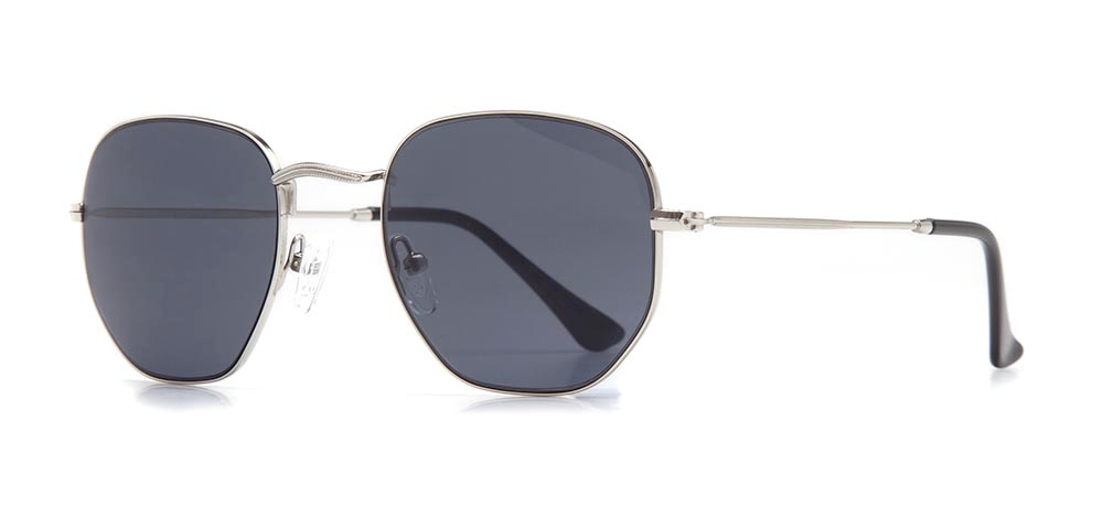 BENX SUNGLASSES BXGÜNŞ 8055.50-01 AC Güneş Genç Erkek,Kadın,Unisex Köşeli Çerçeveli Metal UV400 - 2