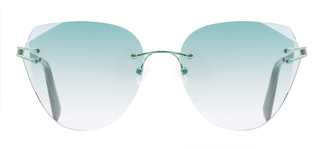 BENX SUNGLASSES BXGÜNŞ 8206-C.04 Güneş Genç Kadın Geometrik Çerçevesiz Metal UV400 
