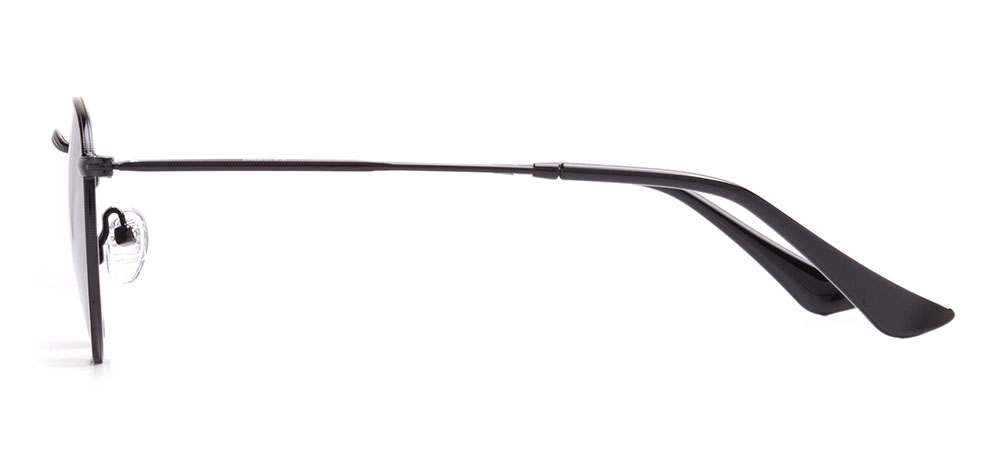BENX SUNGLASSES BXGÜNŞ ITH 8006.46-C.01 Güneş Genç Erkek,Kadın,Unisex Yuvarlak Çerçeveli Metal Polarize - 3