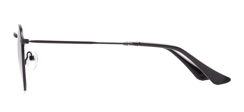BENX SUNGLASSES BXGÜNŞ ITH 8006.46-C.03 Güneş Genç Erkek,Kadın,Unisex Yuvarlak Çerçeveli Metal Polarize - 3