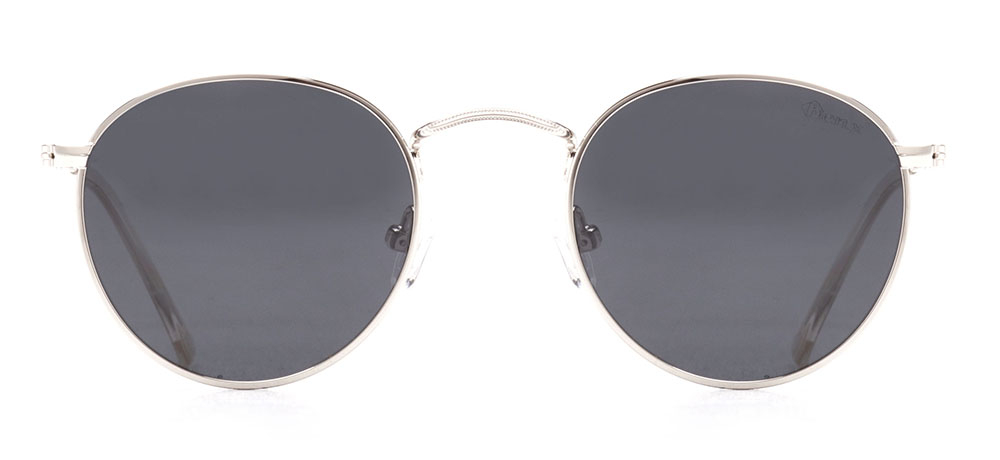 BENX SUNGLASSES BXGÜNŞ ITH 8006.46-C.09 Güneş Genç Erkek,Kadın,Unisex Yuvarlak Çerçeveli Metal Polarize - 1