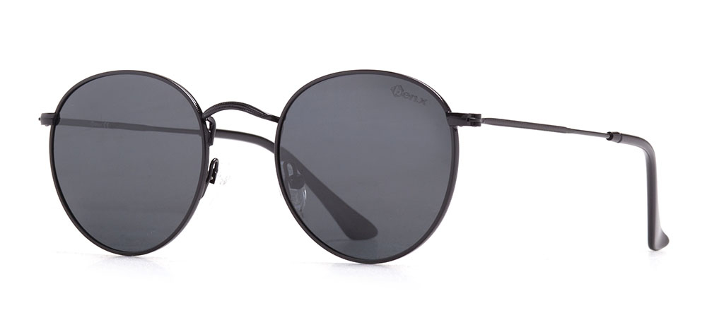 BENX SUNGLASSES BXGÜNŞ ITH 8006.48-C.01 Güneş Genç Erkek,Kadın,Unisex Yuvarlak Çerçeveli Metal Polarize - 2