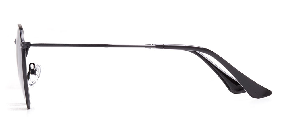 BENX SUNGLASSES BXGÜNŞ ITH 8006.48-C.01 Güneş Genç Erkek,Kadın,Unisex Yuvarlak Çerçeveli Metal Polarize - 3