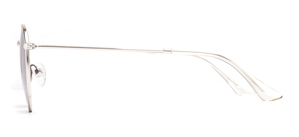 BENX SUNGLASSES BXGÜNŞ ITH 8006.48-C.10 Güneş Genç Erkek,Kadın,Unisex Yuvarlak Çerçeveli Metal Polarize - 3