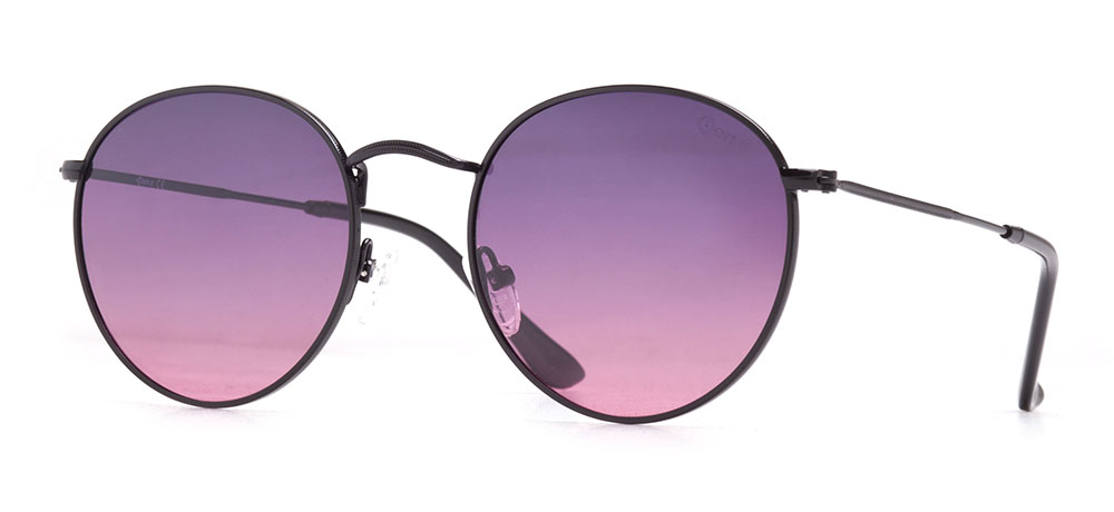 BENX SUNGLASSES BXGÜNŞ ITH 8006.52-C.05 Güneş Genç Erkek,Kadın,Unisex Yuvarlak Çerçeveli Metal Polarize - 2