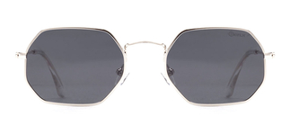 BENX SUNGLASSES BXGÜNŞ ITH 8011.52-C.05 Güneş Genç Erkek,Kadın,Unisex Geometrik Çerçeveli Metal Polarize 