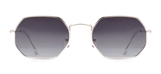 BENX SUNGLASSES BXGÜNŞ ITH 8011.52-C.06 Güneş Genç Erkek,Kadın,Unisex Geometrik Çerçeveli Metal Polarize 