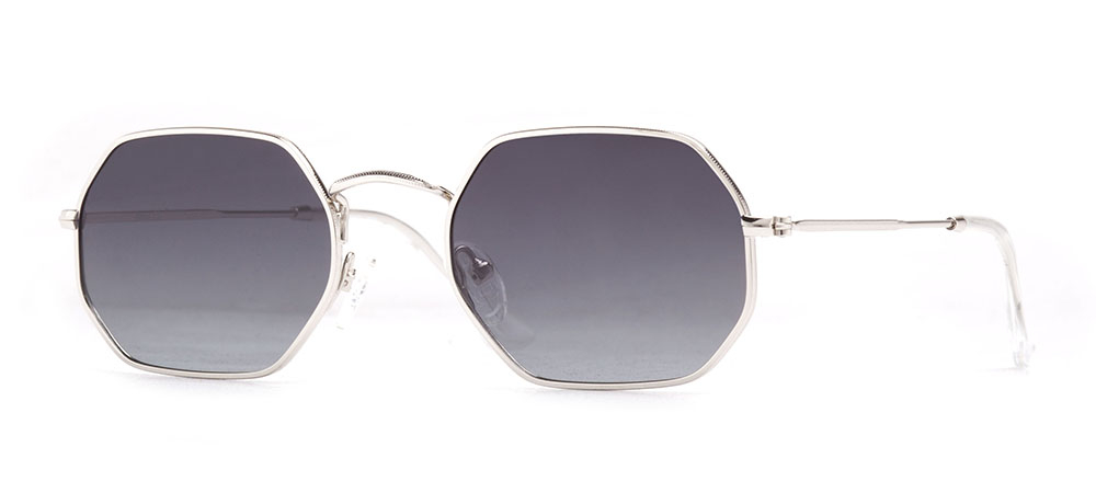 BENX SUNGLASSES BXGÜNŞ ITH 8011.52-C.06 Güneş Genç Erkek,Kadın,Unisex Geometrik Çerçeveli Metal Polarize - 2