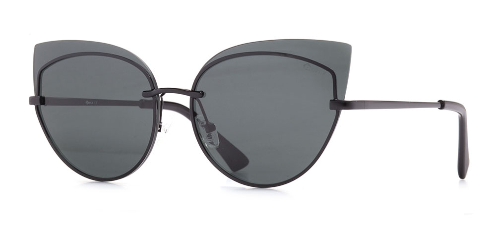 BENX SUNGLASSES BXGÜNŞ ITH 8601.62-C.02 Güneş Genç Kadın Köşeli Çerçeveli Metal Polarize - 2
