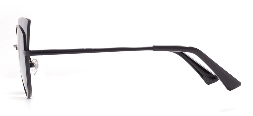 BENX SUNGLASSES BXGÜNŞ ITH 8601.62-C.02 Güneş Genç Kadın Köşeli Çerçeveli Metal Polarize - 3