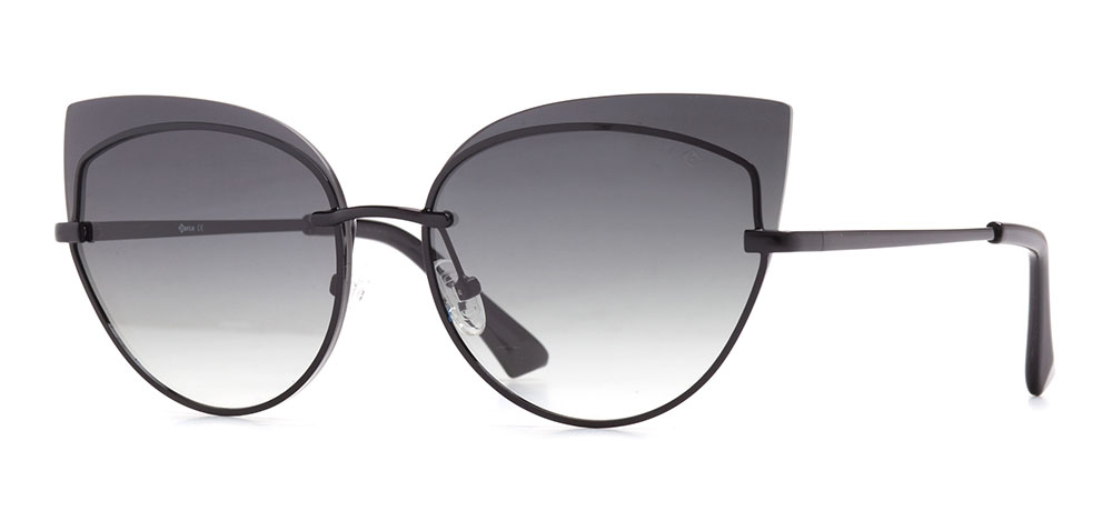 BENX SUNGLASSES BXGÜNŞ ITH 8601.62-C.03 Güneş Genç Kadın Köşeli Çerçeveli Metal Polarize - 2