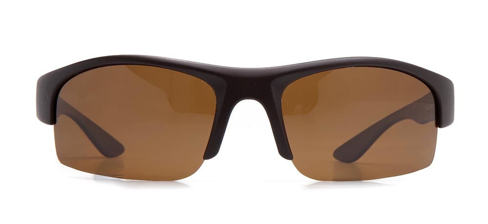 BENX SUNGLASSES BXGÜNŞ9025-M119 Güneş Yetişkin Erkek Bombeli Yarım Çerçeveli Grilamid (TR90) Polarize - 1