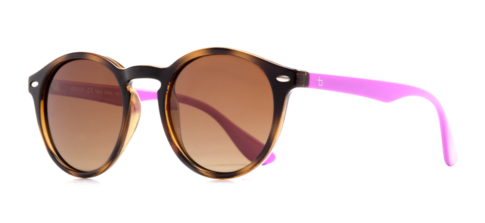 BENX SUNGLASSES BXGÜNŞ9064-C.02 Güneş Genç Kadın Yuvarlak Çerçeveli Grilamid (TR90) Polarize - 2