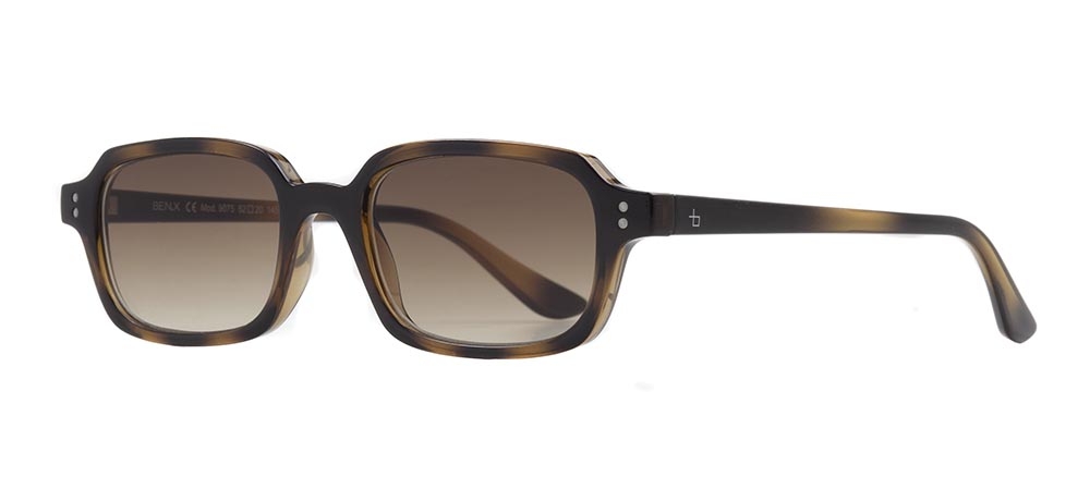 BENX SUNGLASSES BXGÜNŞ9075-DM05 Güneş Genç Erkek,Kadın,Unisex Köşeli Çerçeveli Grilamid TR90 UV400 - 2