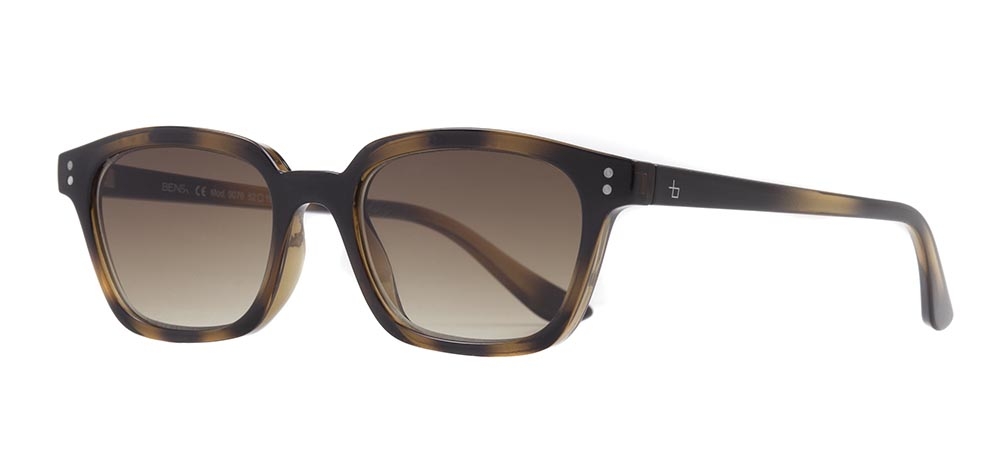 BENX SUNGLASSES BXGÜNŞ9076-DM05 Güneş Genç Erkek,Kadın,Unisex Köşeli Çerçeveli Grilamid TR90 UV400 - 2
