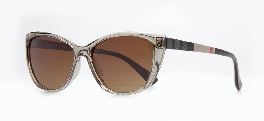 BENX SUNGLASSES BXGÜNŞ9224-C.19 Güneş Genç,Yetişkin Kadın Köşeli Çerçeveli Grilamid (TR90) Polarize - 2