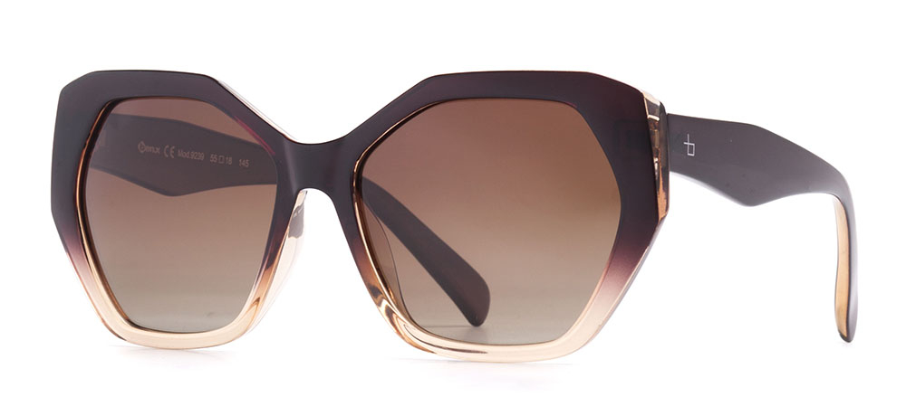 BENX SUNGLASSES BXGÜNŞ9239-C.17 Güneş Genç Kadın Geometrik Çerçeveli Grilamid (TR90) Polarize - 2