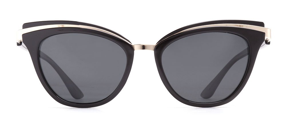 BENX SUNGLASSES BXGÜNŞ9240-06 Güneş Genç Kadın Çekik Çerçeveli Grilamid (TR90) Polarize - 1