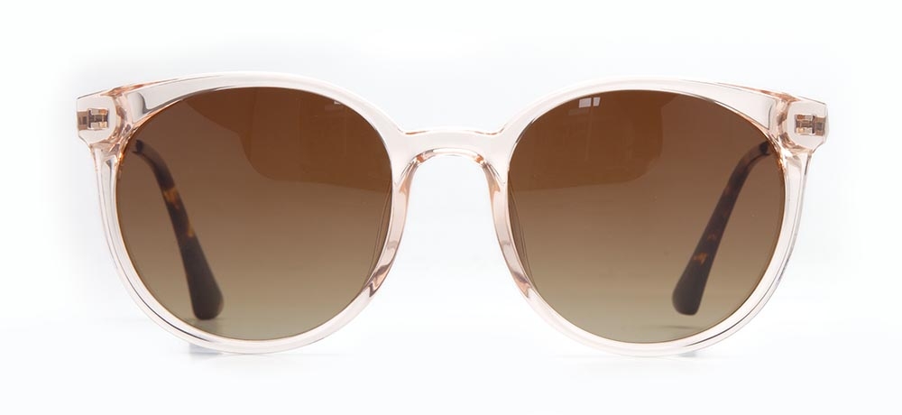 BENX SUNGLASSES BXGÜNŞ9246-177 Güneş Genç Kadın Yuvarlak Çerçeveli Grilamid (TR90) Polarize - 1