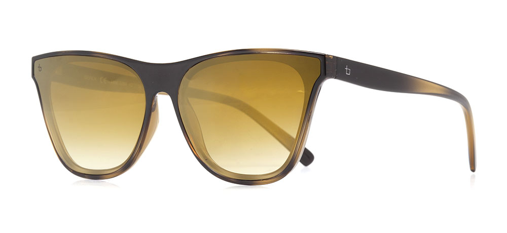 BENX SUNGLASSES BXGÜNŞ9264-DM05 Güneş Genç Kadın Geometrik Çerçeveli Grilamid (TR90) UV400 - 2