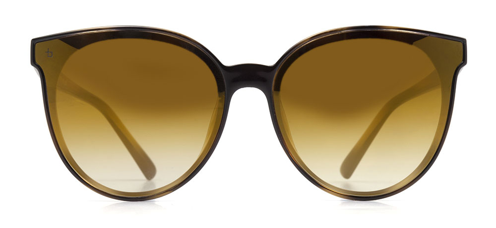 BENX SUNGLASSES BXGÜNŞ9267-DM05 Güneş Genç Kadın Oval Çerçeveli Grilamid (TR90) UV400 - 1