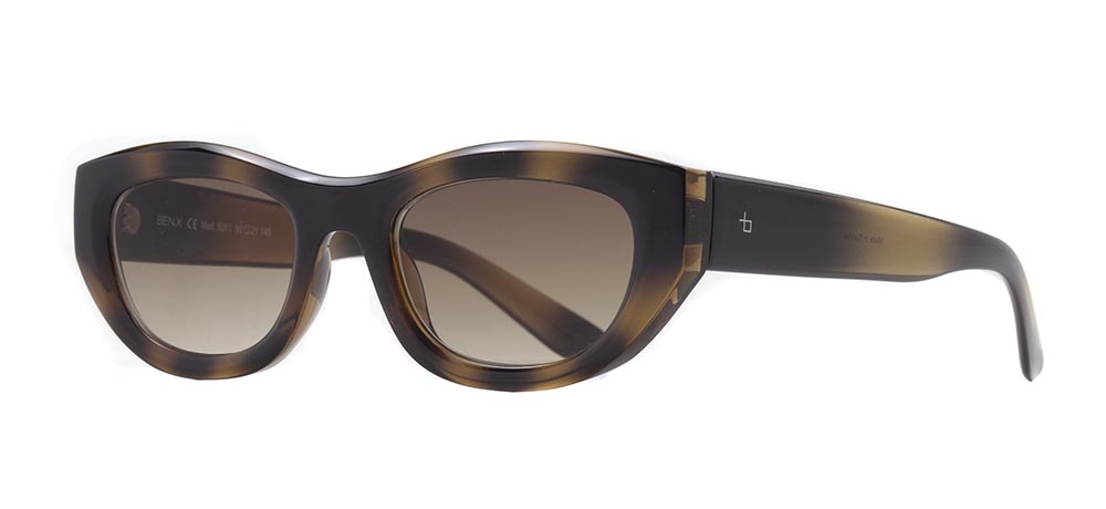 BENX SUNGLASSES BXGÜNŞ9281-DM05 Güneş Genç Kadın Çekik Çerçeveli Grilamid TR90 UV400 - 2