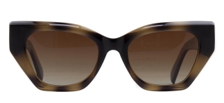 BENX SUNGLASSES BXGÜNŞ9285-DM05 Güneş Genç Kadın Çekik Çerçeveli Grilamid TR90 UV400,Polarize 