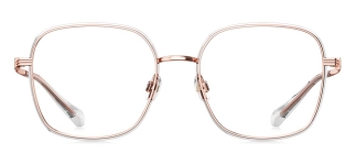 BOLON BA6021-B93 Optik Genç Kadın Köşeli Çerçeveli Titanyum 
