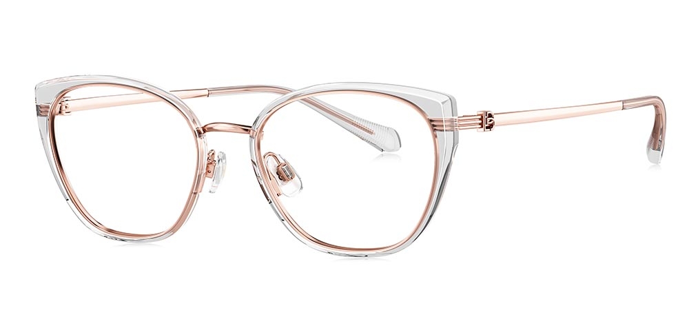 BOLON BA6023-B93 Optik Genç Kadın Çekik Çerçeveli Titanyum - 2