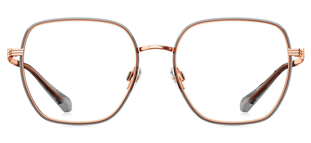 BOLON BA6053-B13 Optik Genç Kadın Köşeli Çerçeveli Titanyum - 1